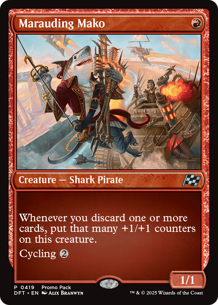 Marauding Mako [Aetherdrift Promos] | Total Play