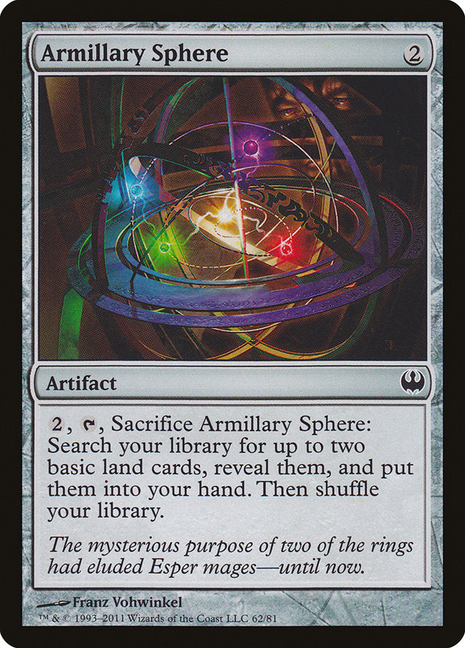 Armillary Sphere [Duel Decks: Knights vs. Dragons] | Total Play