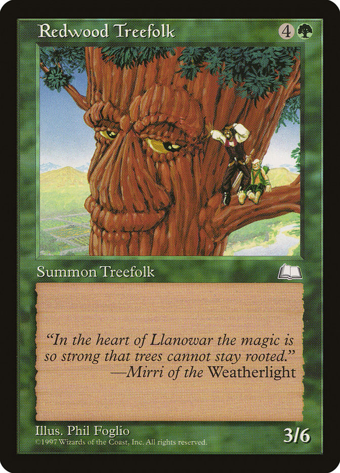 Redwood Treefolk [Weatherlight] | Total Play