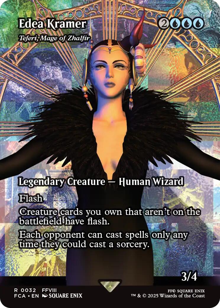 Edea Kramer - Teferi, Mage of Zhalfir (Showcase) [FINAL FANTASY : Through the Ages] | Total Play