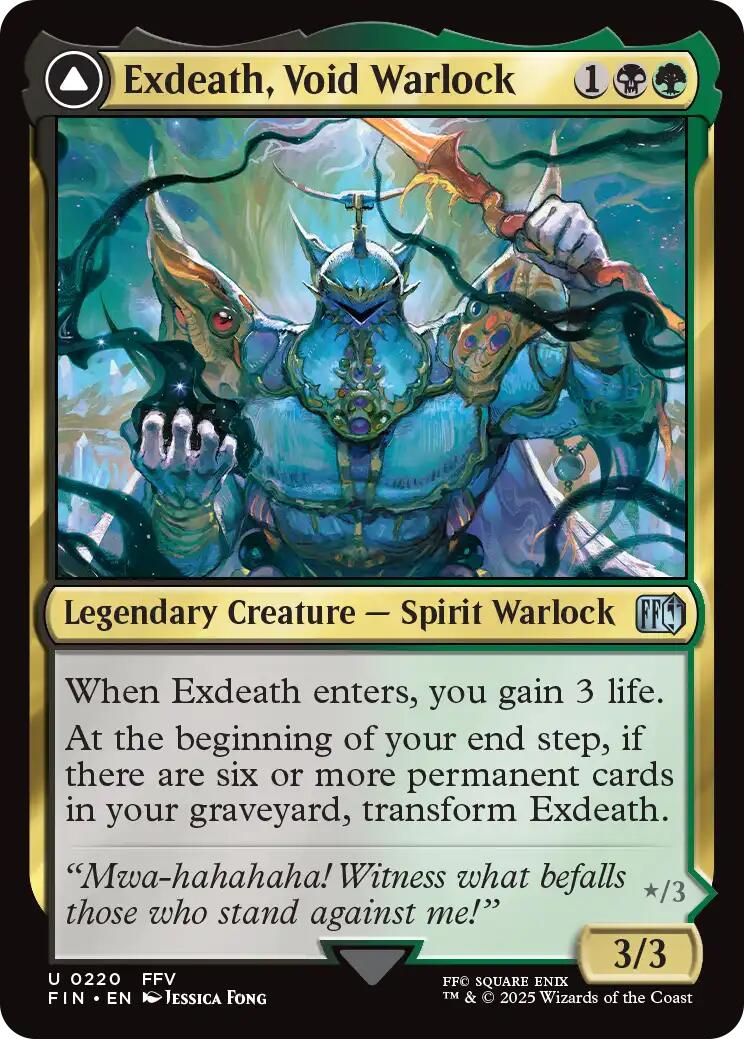 Exdeath, Void Warlock // Neo Exdeath, Dimension's End [FINAL FANTASY] | Total Play