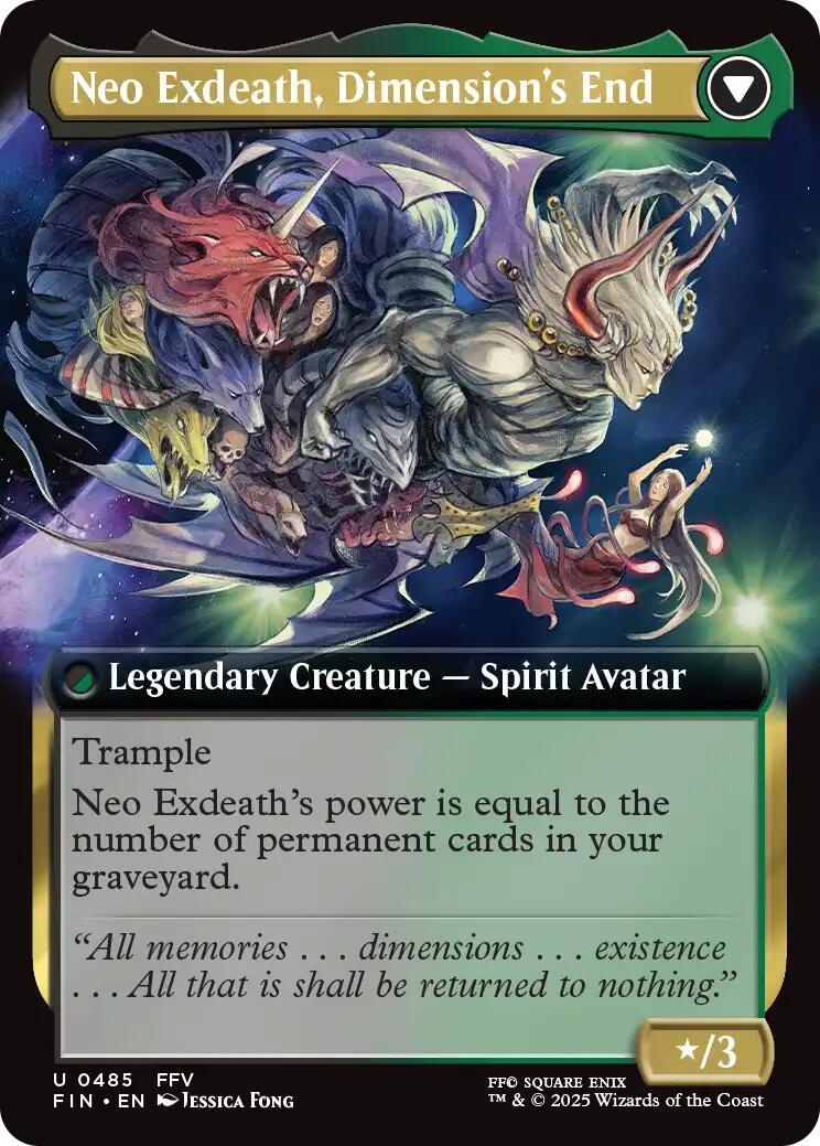 Exdeath, Void Warlock // Neo Exdeath, Dimension's End (Extended Art) [FINAL FANTASY] | Total Play