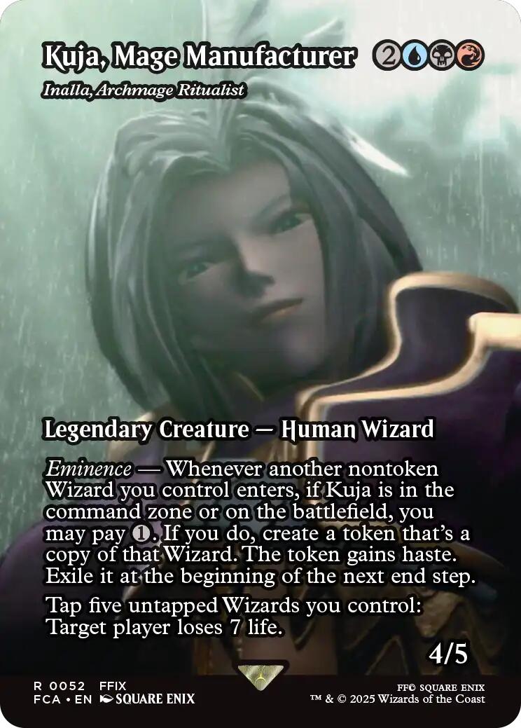 Kuja, Mage Manufacturer - Inalla, Archmage Ritualist (Showcase) [FINAL FANTASY : Through the Ages] | Total Play