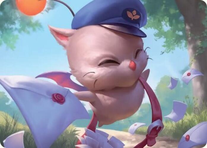Delivery Moogle Art Card [FINAL FANTASY Art Series] | Total Play