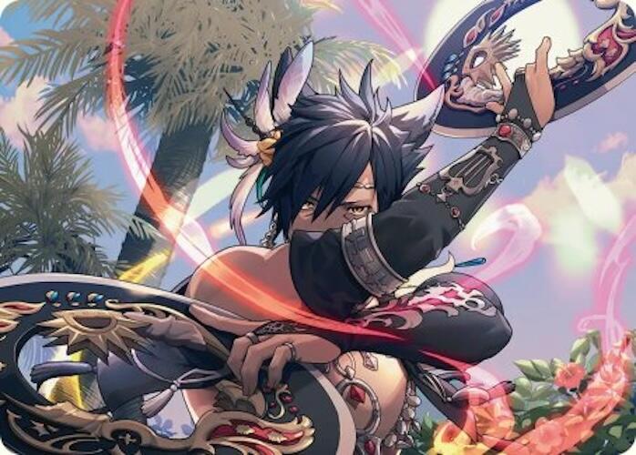 Dancer's Chakrams Art Card [FINAL FANTASY Art Series] | Total Play