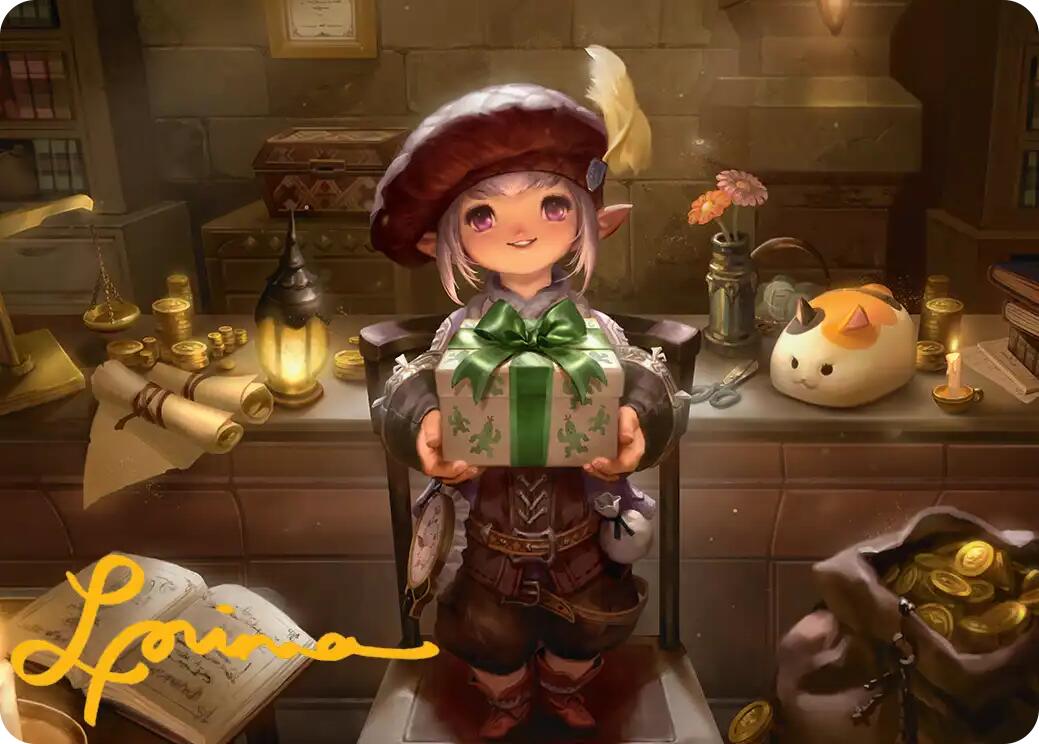 Tataru Taru Art Card (Gold-Stamped Signature) [FINAL FANTASY Art Series] | Total Play