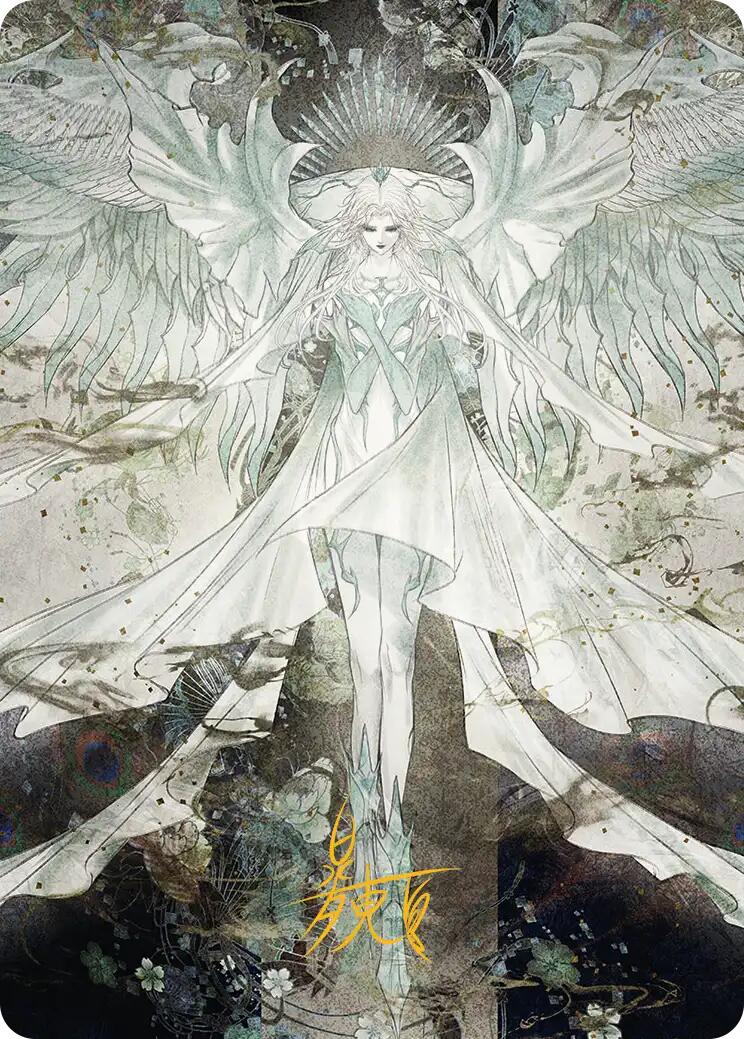 Hydaelyn, the Mothercrystal Art Card (Gold-Stamped Signature) [FINAL FANTASY Art Series] | Total Play