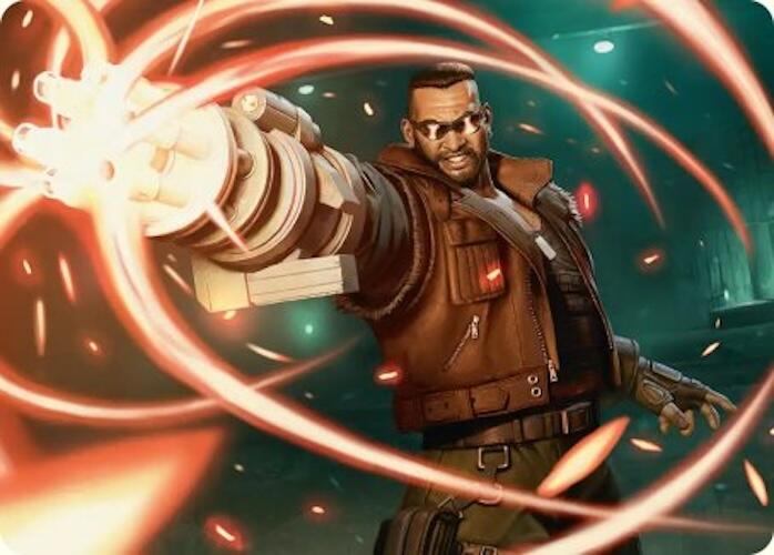 Barret Wallace Art Card [FINAL FANTASY Art Series] | Total Play