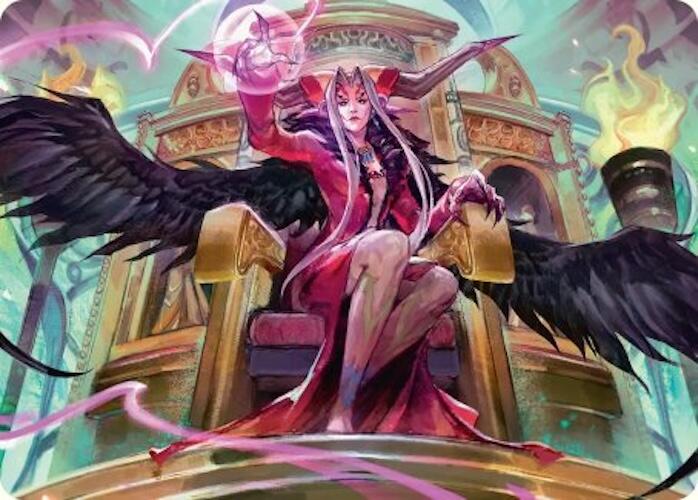 Sorceress's Schemes Art Card [FINAL FANTASY Art Series] | Total Play