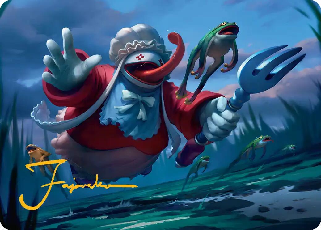 Quina, Qu Gourmet Art Card (Gold-Stamped Signature) [FINAL FANTASY Art Series] | Total Play