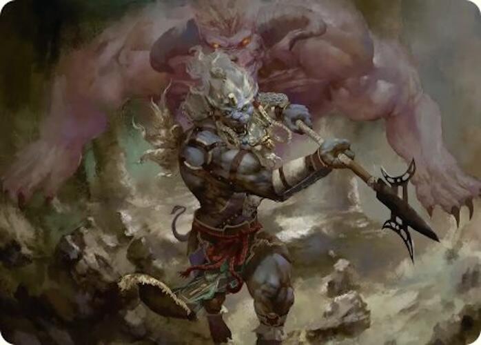 Kimahri, Valiant Guardian Art Card [FINAL FANTASY Art Series] | Total Play