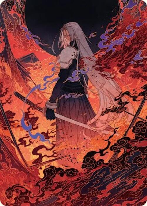 Nibelheim Aflame Art Card [FINAL FANTASY Art Series] | Total Play