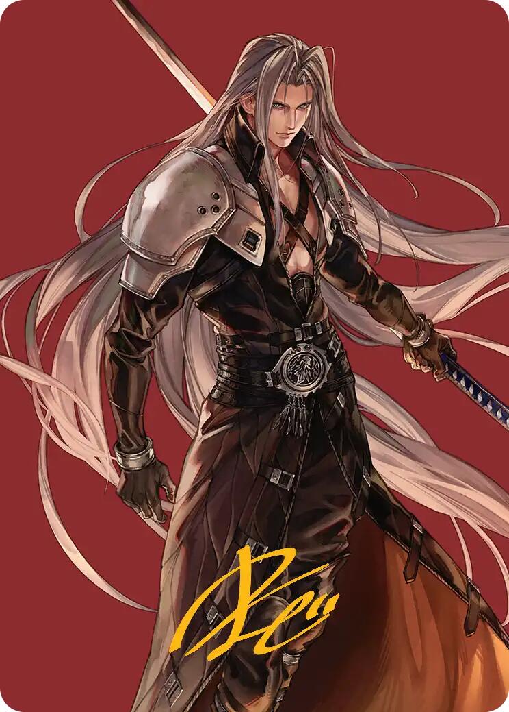Sephiroth, Fabled SOLDIER Art Card (Gold-Stamped Signature) [FINAL FANTASY Art Series] | Total Play