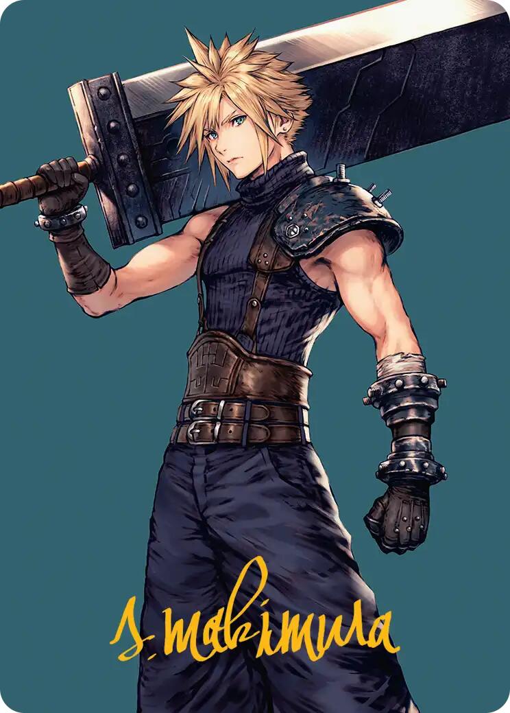 Cloud, Ex-SOLDIER Art Card (Gold-Stamped Signature) [FINAL FANTASY Art Series] | Total Play