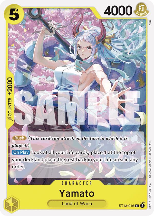 Yamato (Reprint) [Starter Deck: GREEN/YELLOW Yamato] | Total Play