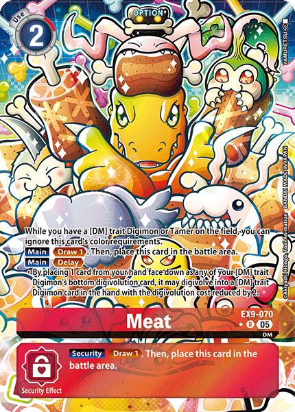Meat [EX9-070] (Alternate Art) [Versus Monsters] | Total Play