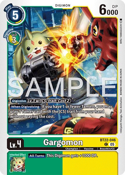 Gargomon [BT22-046] [Cyber Eden] | Total Play