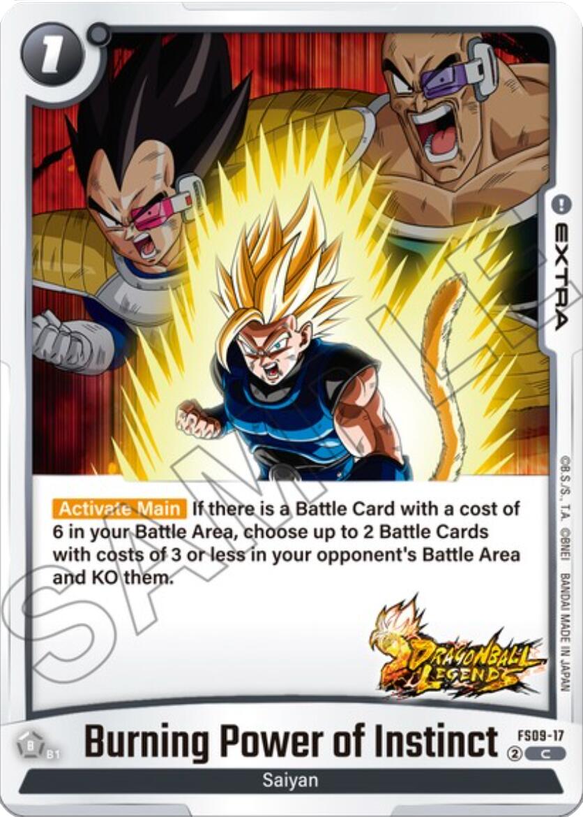 Burning Power of Instinct [Starter Deck: Shallot] | Total Play