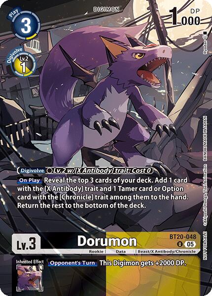 Dorumon [BT20-048] (Box Topper) [Versus Monsters] | Total Play