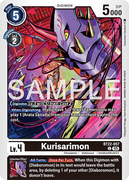 Kurisarimon [BT22-057] [Cyber Eden] | Total Play