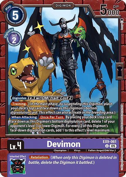 Devimon [EX9-061] [Versus Monsters] | Total Play