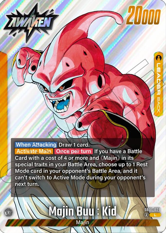 Majin Buu : Evil (SB01-029) [Manga Booster 01] | Total Play