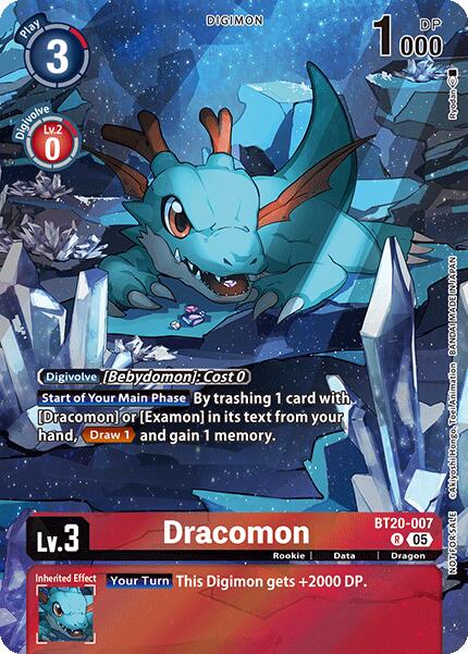 Dracomon [BT20-007] (Box Topper) [Versus Monsters] | Total Play