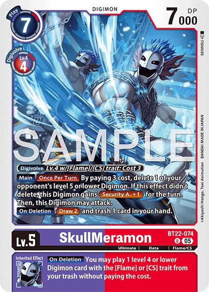 SkullMeramon [BT22-074] [Cyber Eden] | Total Play
