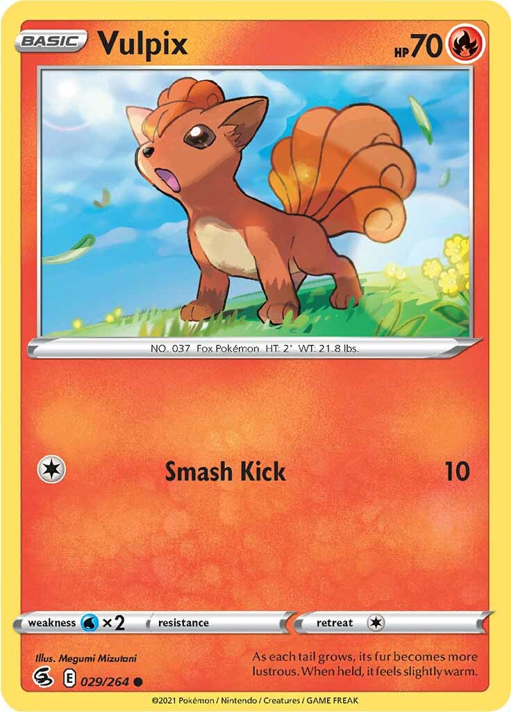 Vulpix (029/264) [Sword & Shield: Fusion Strike] | Total Play