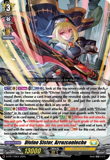 Divine Sister, Arrozconleche (D-PR/775EN) [D Promo Cards] | Total Play