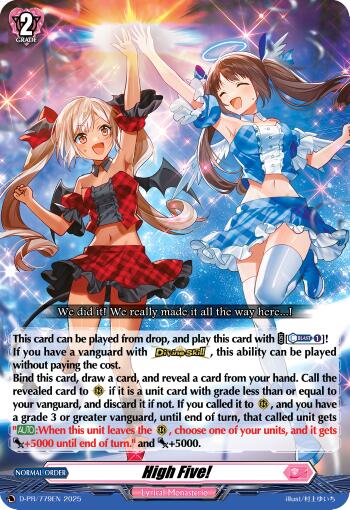 High Five! (D-PR/779EN) [D Promo Cards] | Total Play