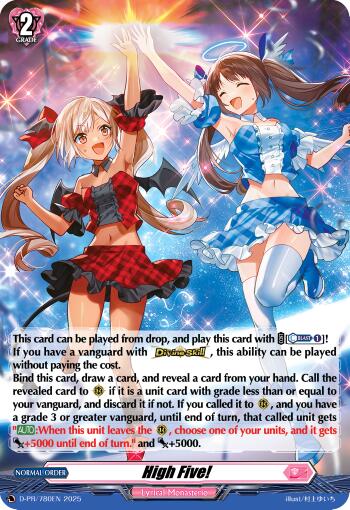 High Five! (Foil) (D-PR/780EN) [D Promo Cards] | Total Play
