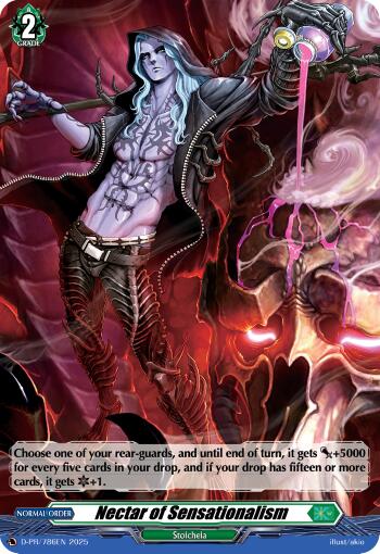 Nectar of Sensationalism (Foil) (D-PR/786EN) [D Promo Cards] | Total Play