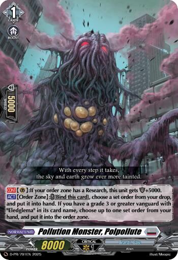 Pollution Monster, Polpollute (D-PR/791EN) [D Promo Cards] | Total Play