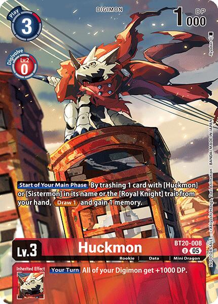 Huckmon [BT20-008] (Box Topper) [Versus Monsters] | Total Play
