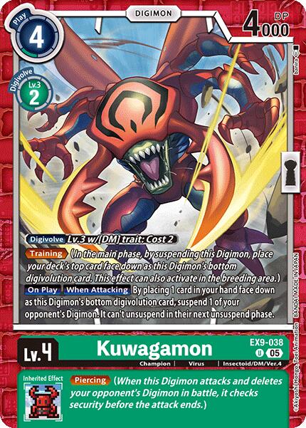 Kuwagamon [EX9-038] [Versus Monsters] | Total Play