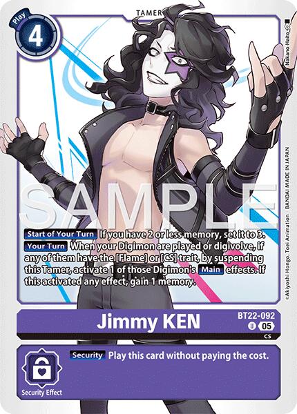 Jimmy KEN [BT22-092] [Cyber Eden] | Total Play