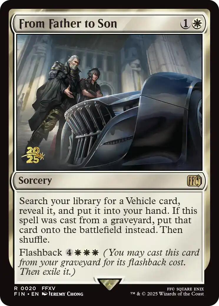 From Father to Son [FINAL FANTASY Prerelease Promo] | Total Play