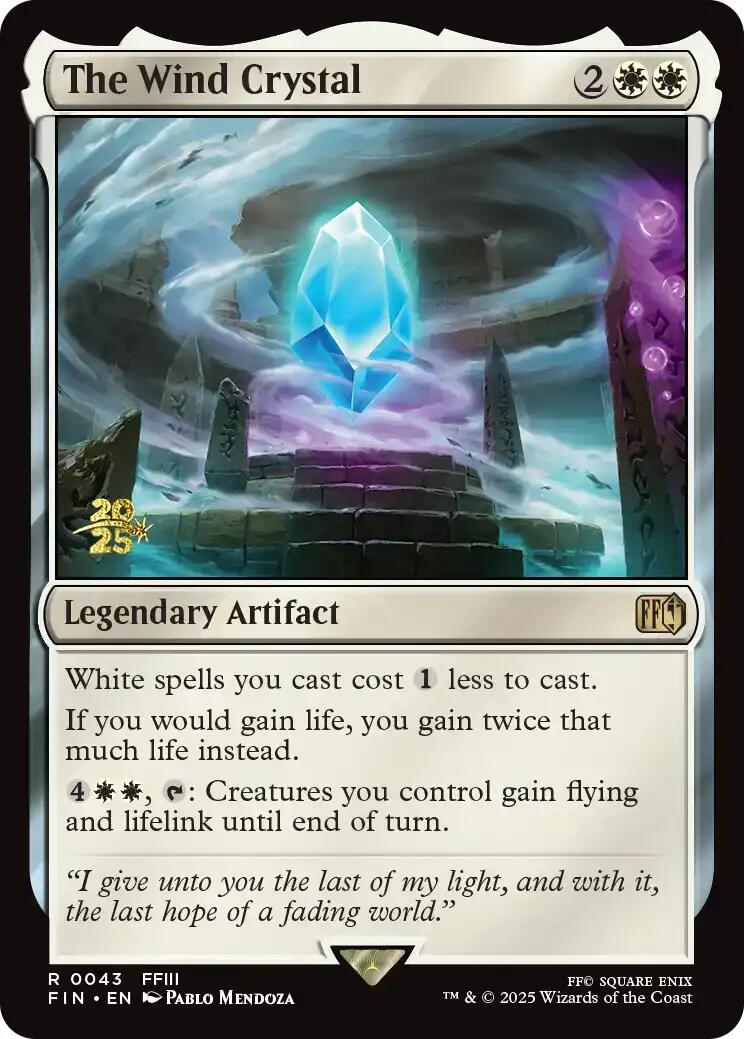 The Wind Crystal [FINAL FANTASY Prerelease Promo] | Total Play