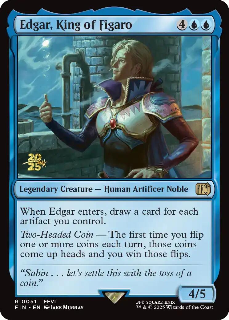 Edgar, King of Figaro [FINAL FANTASY Prerelease Promo] | Total Play