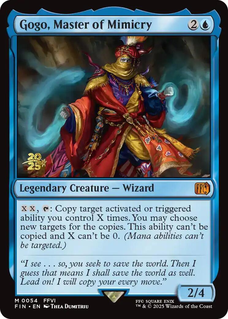 Gogo, Master of Mimicry [FINAL FANTASY Prerelease Promo] | Total Play