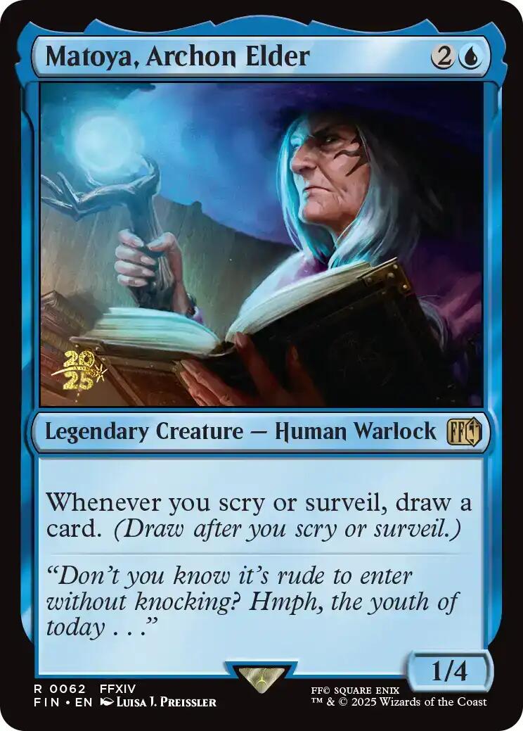 Matoya, Archon Elder [FINAL FANTASY Prerelease Promo] | Total Play