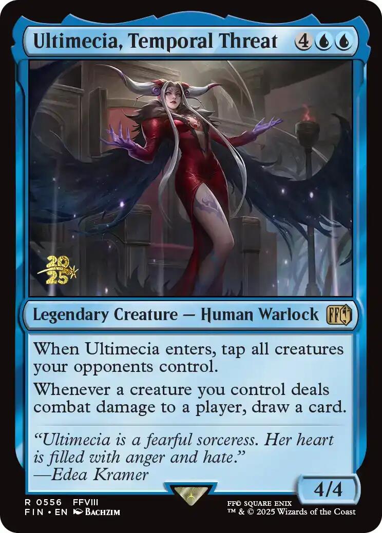 Ultimecia, Temporal Threat [FINAL FANTASY Prerelease Promo] | Total Play