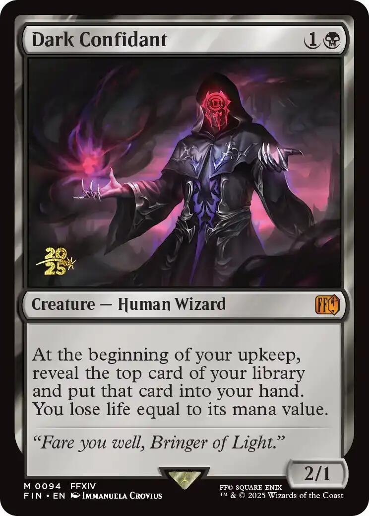 Dark Confidant [FINAL FANTASY Prerelease Promo] | Total Play