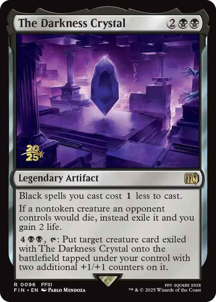 The Darkness Crystal [FINAL FANTASY Prerelease Promo] | Total Play