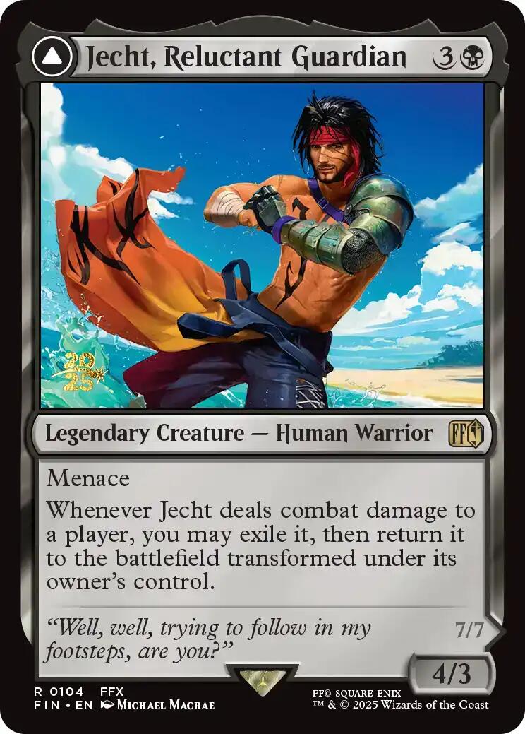 Jecht, Reluctant Guardian // Braska's Final Aeon [FINAL FANTASY Prerelease Promo] | Total Play