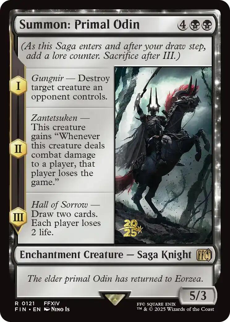 Summon: Primal Odin [FINAL FANTASY Prerelease Promo] | Total Play