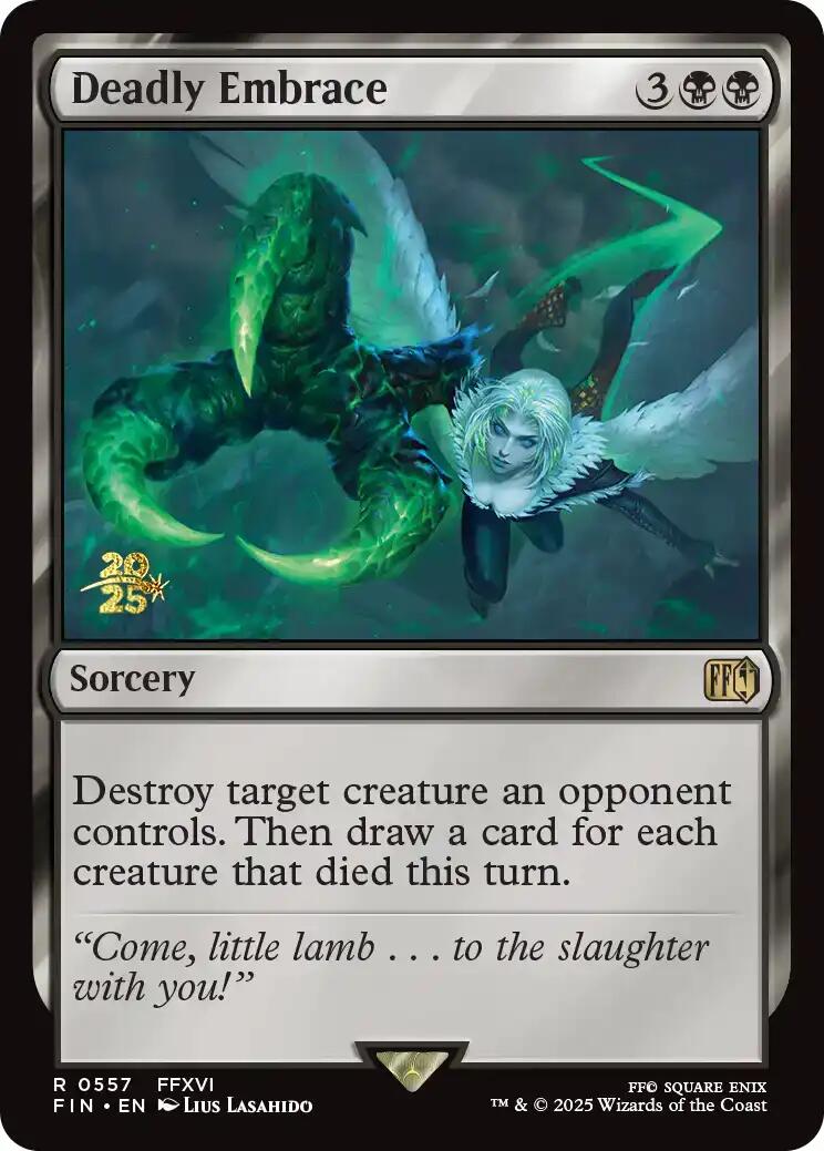 Deadly Embrace [FINAL FANTASY Prerelease Promo] | Total Play