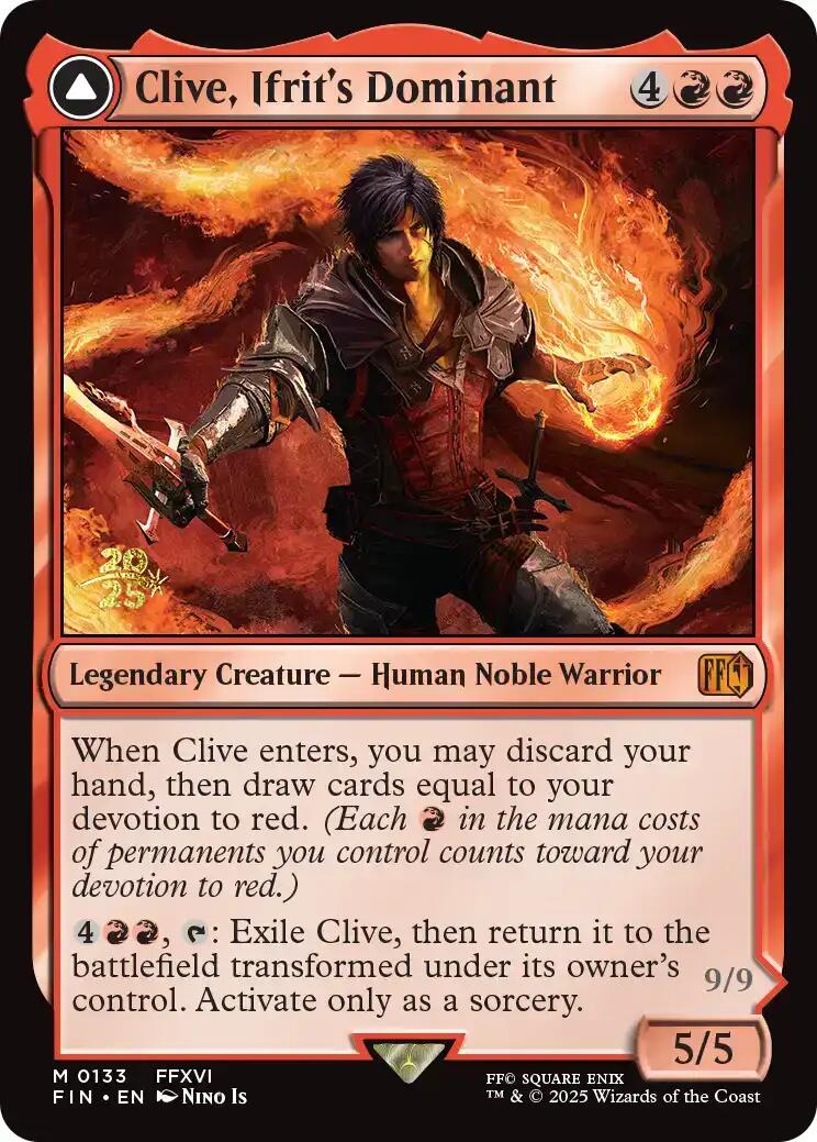 Clive, Ifrit's Dominant [FINAL FANTASY Prerelease Promo] | Total Play