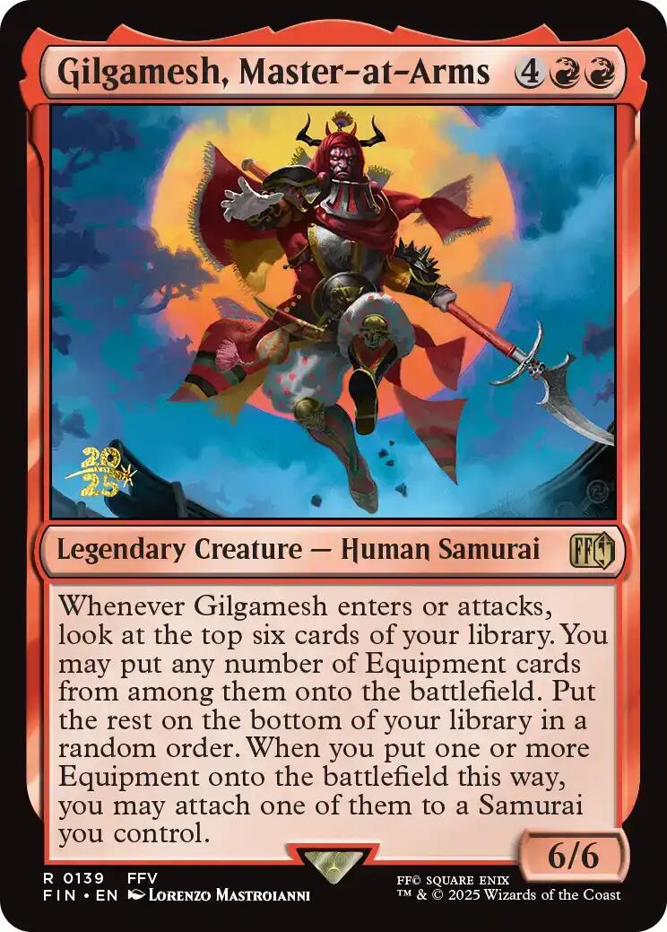 Gilgamesh, Master-at-Arms [FINAL FANTASY Prerelease Promo] | Total Play